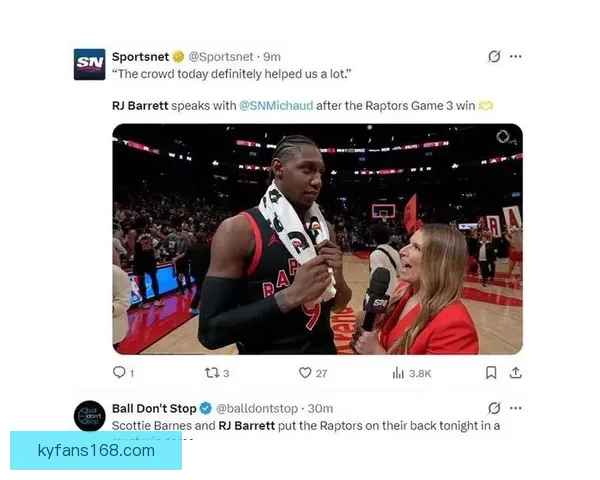 7分钟狂攻31分零封对手 猛龙创造NBA最长连续得分纪录